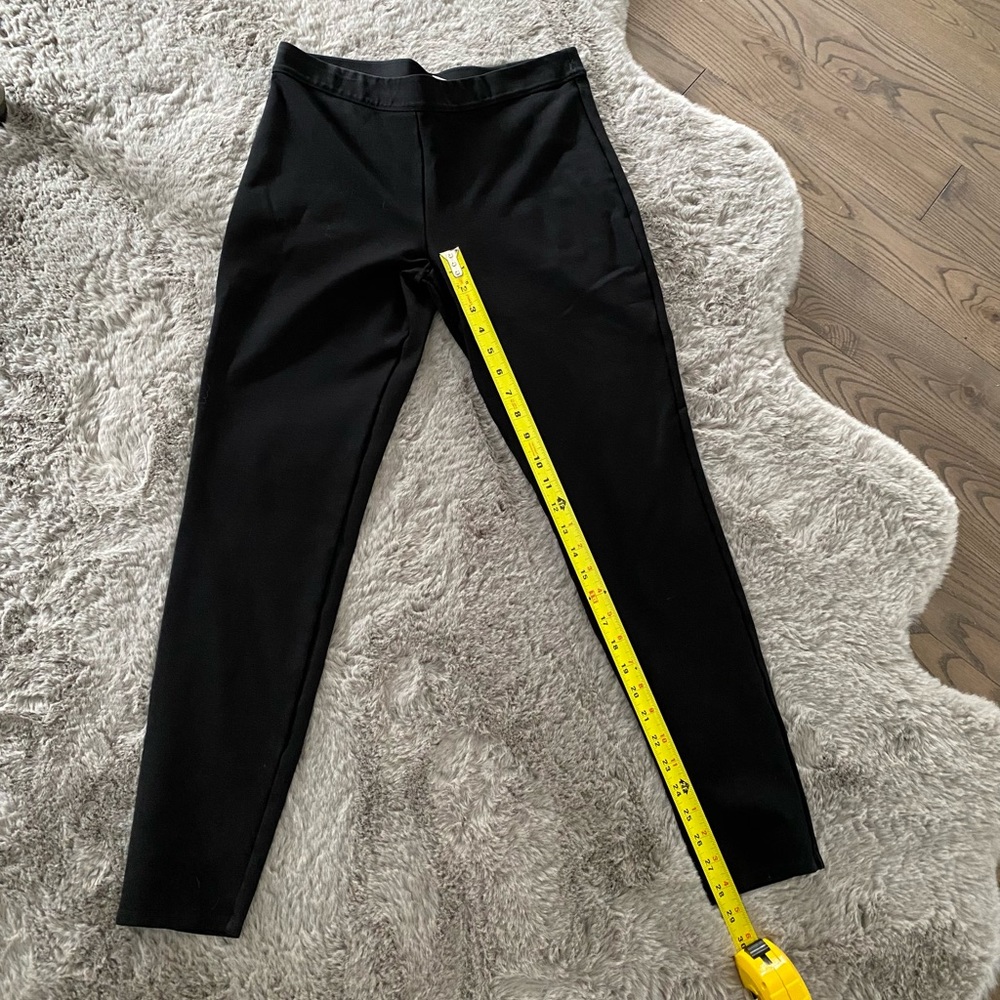 Straight black legging pant (thicker then yoga type pant)more dress pant weight